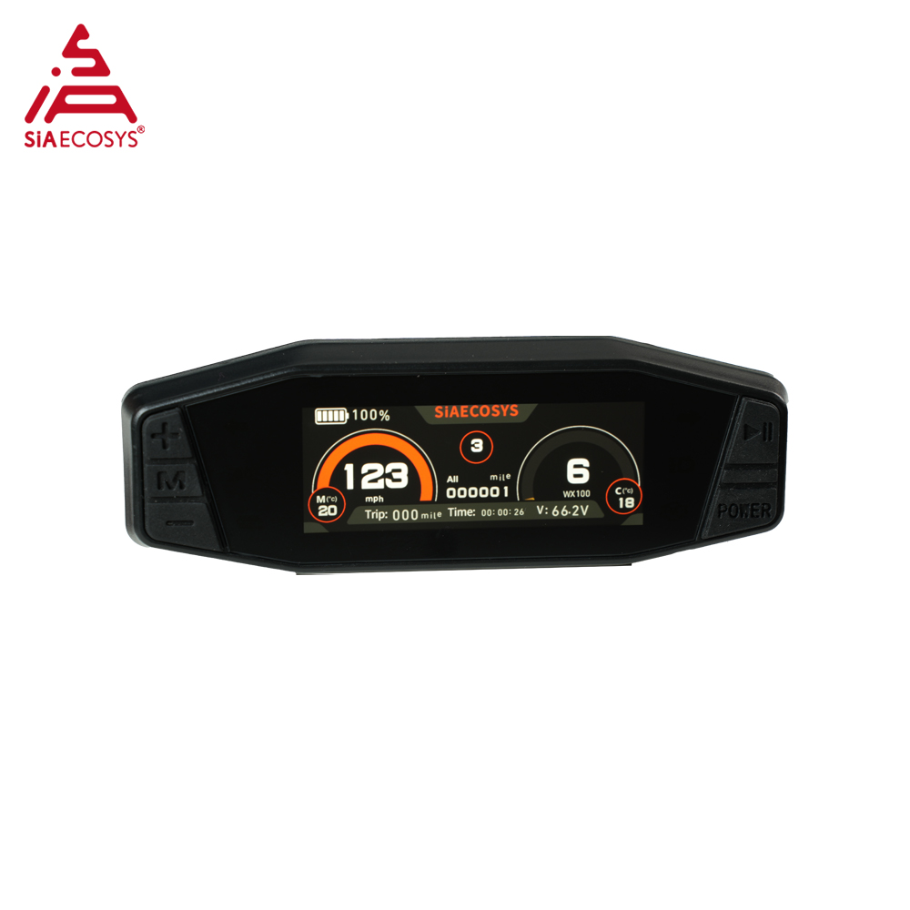 Kelly Kls7230S Controller - SiAECOSYS Neuer 3,13-Zoll-TFT SCJ313-Tachometer CAN BUS