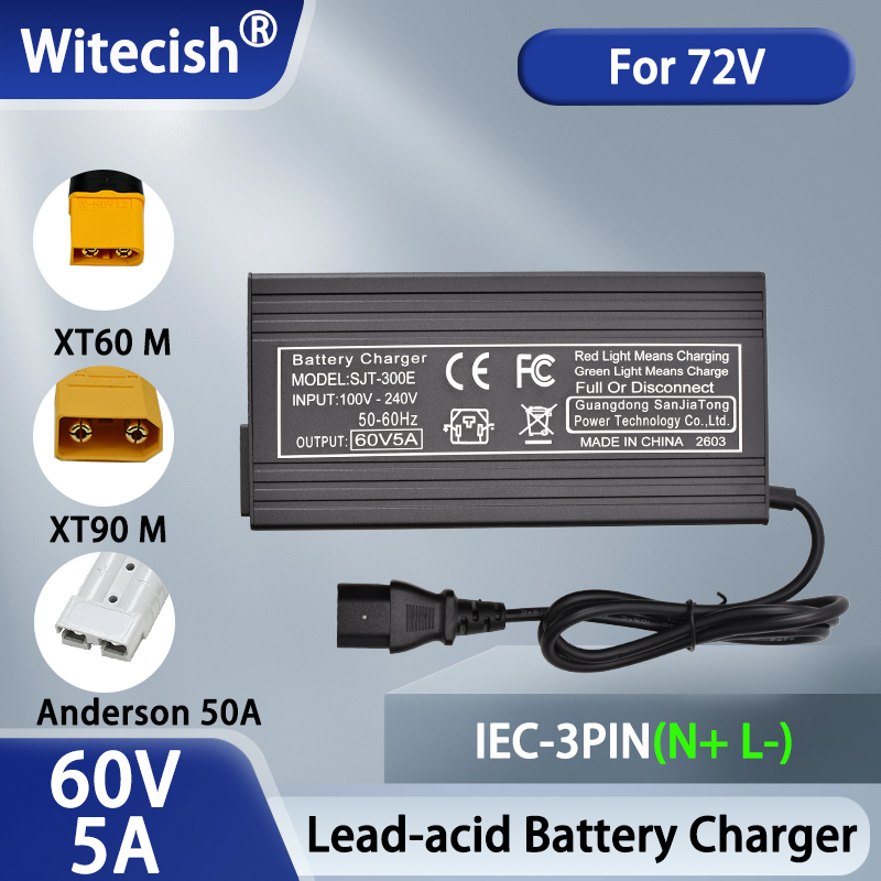 60V 5A Schnellladegerät mit zw – 84V 20A Smart Charger Bewertung und Preis